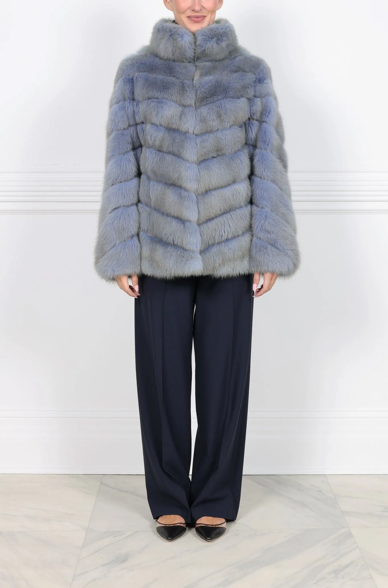 The Azul Sable Fur Jacket sold by Pologeorgis product image thumbnail 2