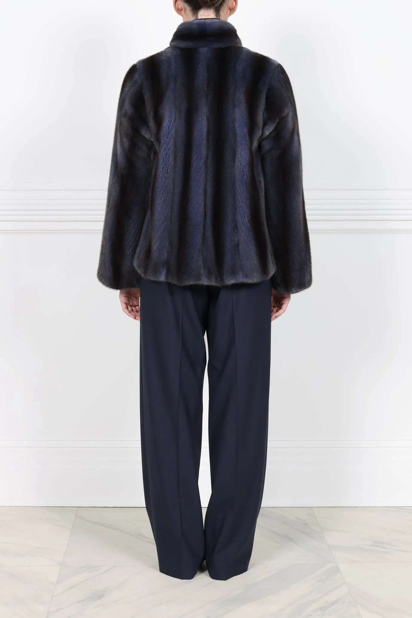 The Grayson Mink Fur Jacket sold by Pologeorgis product image thumbnail 4