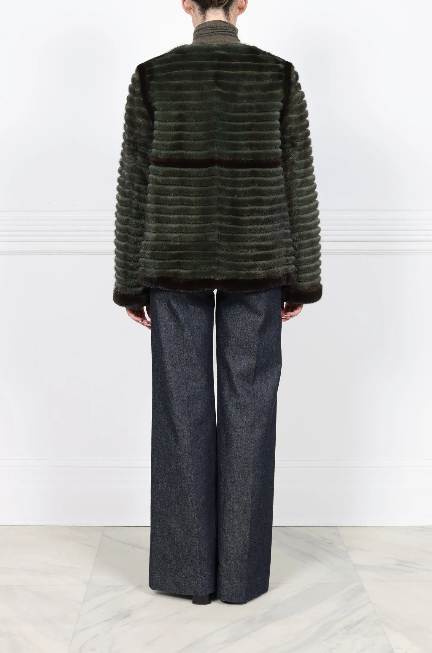 The Finley Mink Fur Jacket sold by Pologeorgis product image thumbnail 5