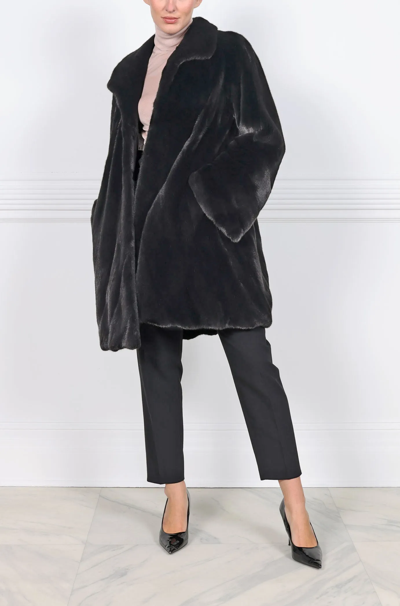The Lena Mink Fur Coat sold by Pologeorgis