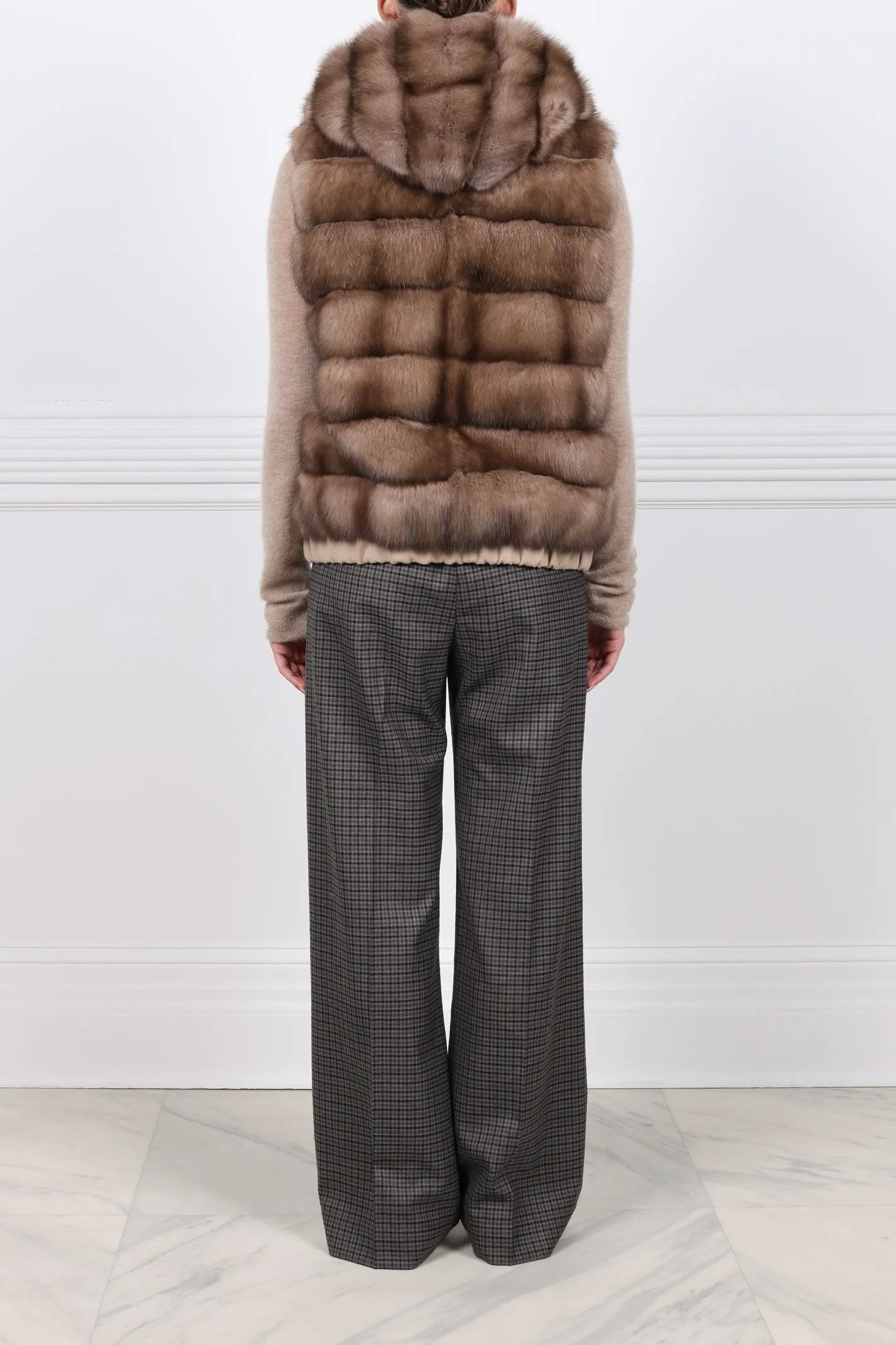 The Anya Sable Fur Vest sold by Pologeorgis product image thumbnail 5