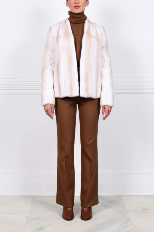 The Juno Mink FurJacket sold by Pologeorgis