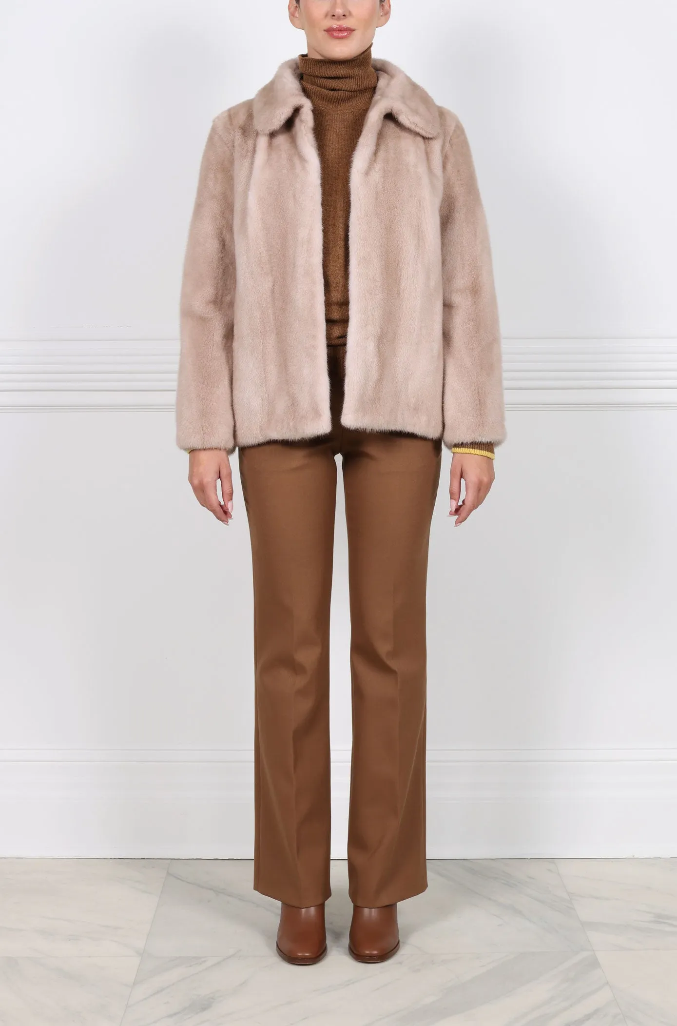 The Anais Mink Fur Jacket sold by Pologeorgis product image thumbnail 4