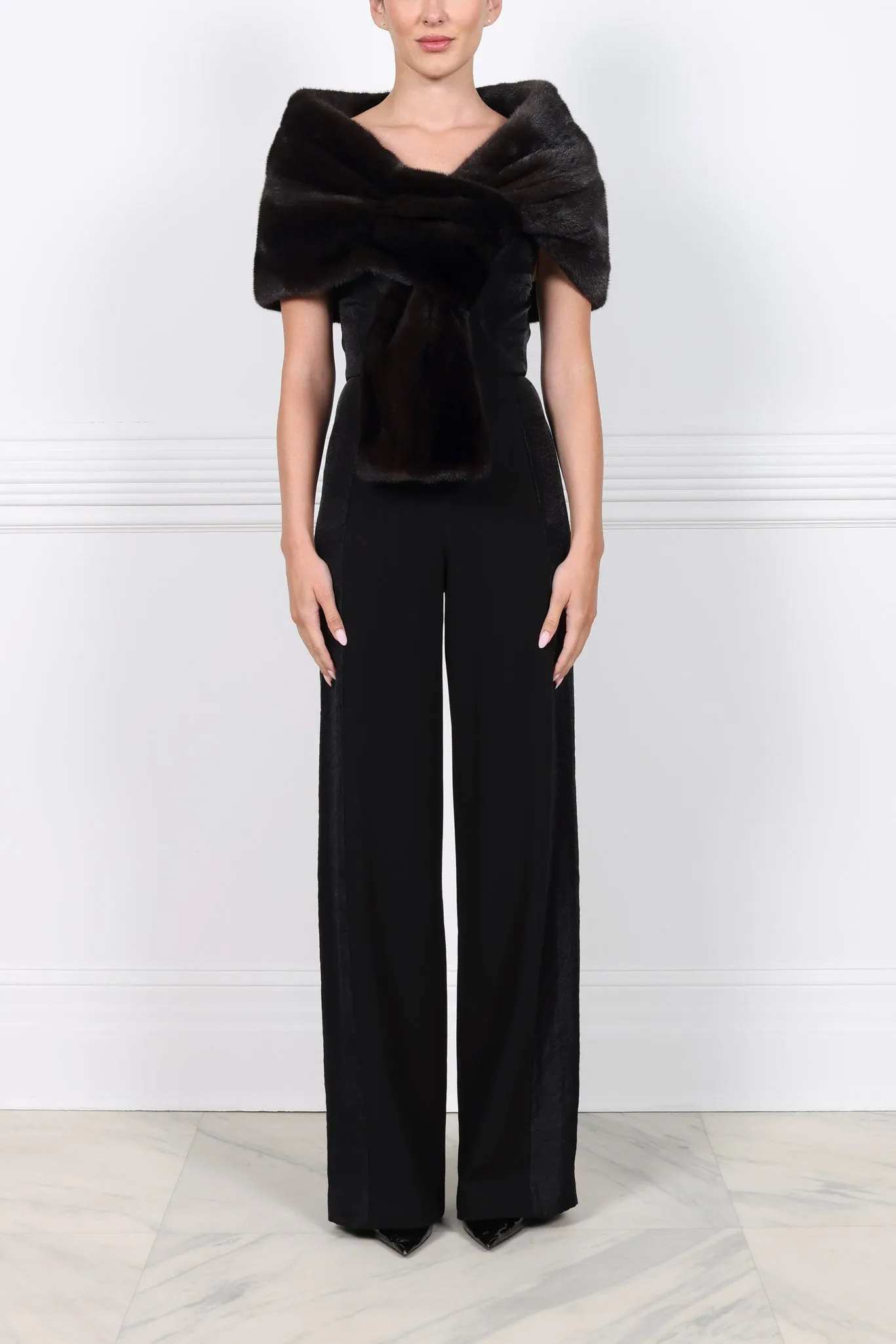 The Zola Mink Fur Stole sold by Pologeorgis