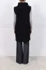 The Luca Mink Vest with Zippers sold by Pologeorgis