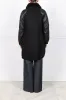 The City Felt Shearling Lined Coat sold by Pologeorgis