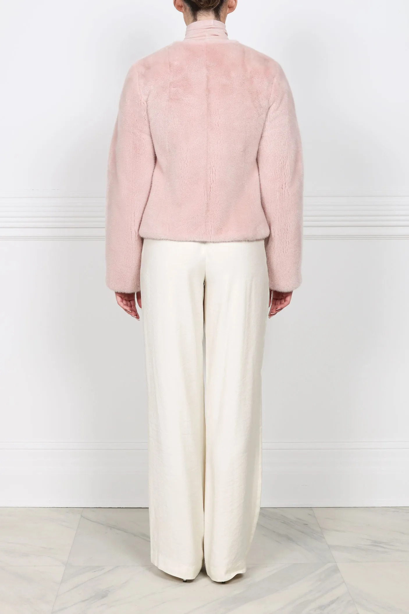 The Zelie Mink Fur Jacket sold by Pologeorgis product image thumbnail 5