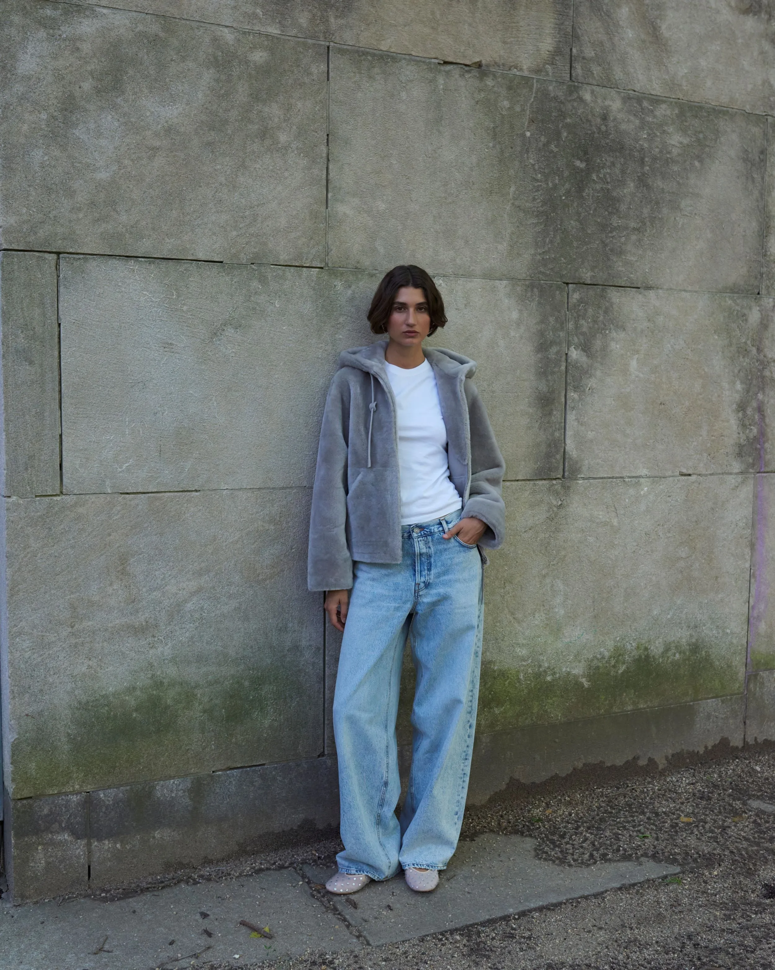 The Becca Shearling Jacket sold by Pologeorgis product image thumbnail 2