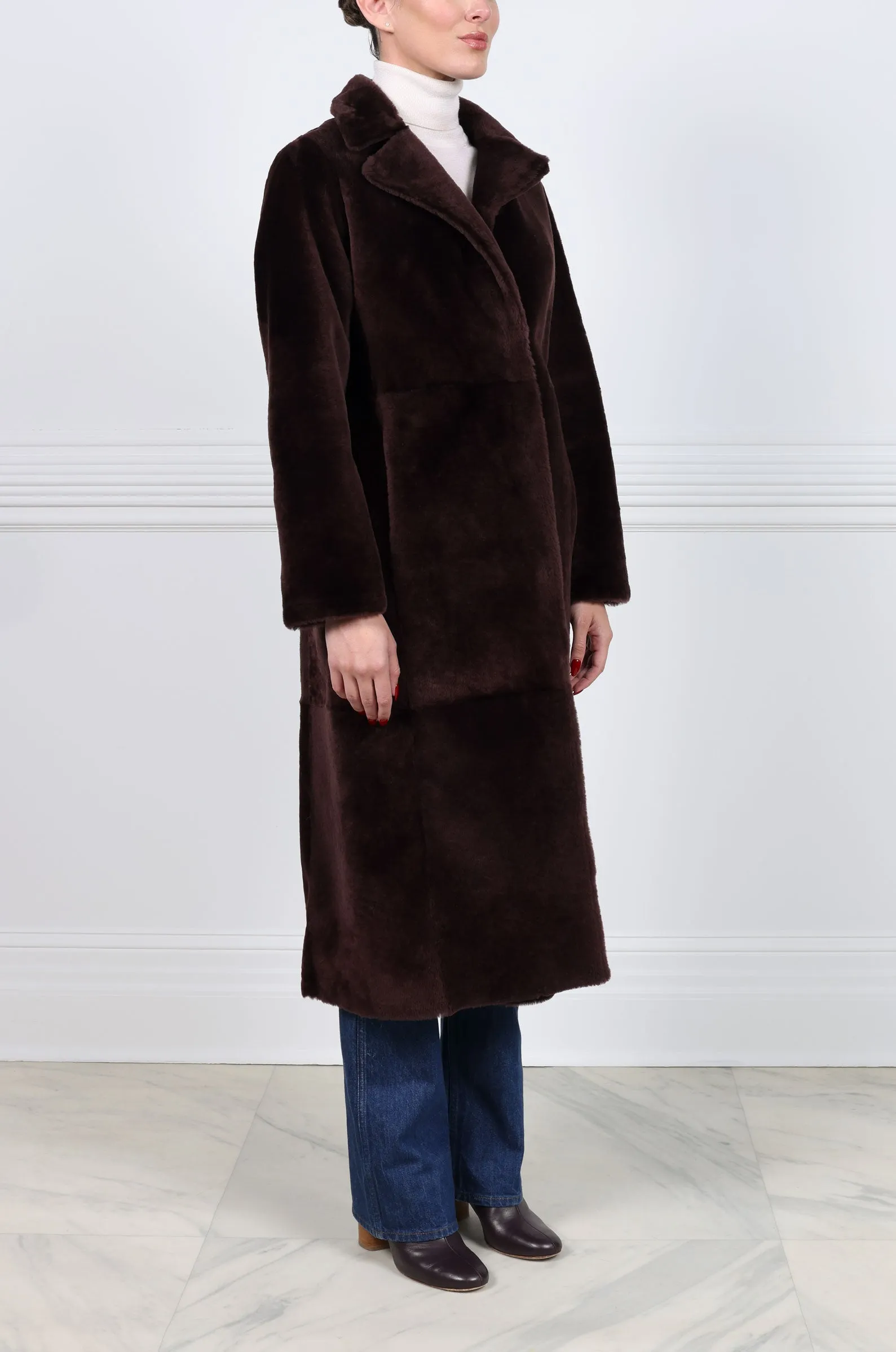 The Ketty Shearling Coat sold by Pologeorgis product image thumbnail 4