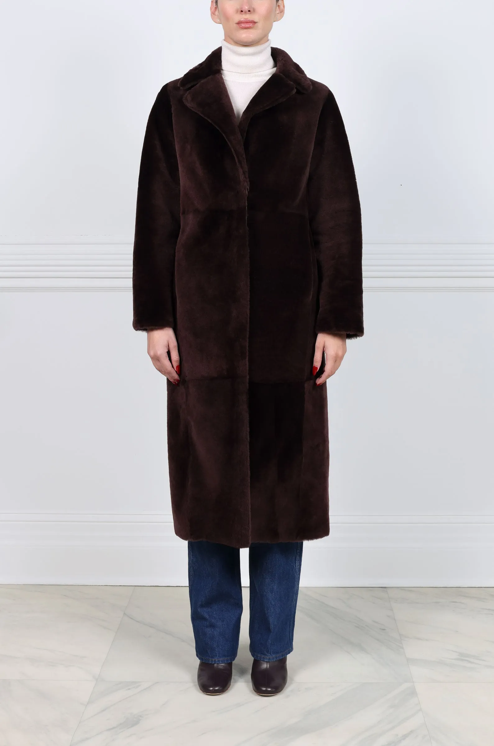 The Ketty Shearling Coat sold by Pologeorgis product image thumbnail 5