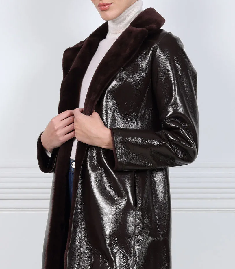 The Ketty Shearling Coat sold by Pologeorgis product image thumbnail 2