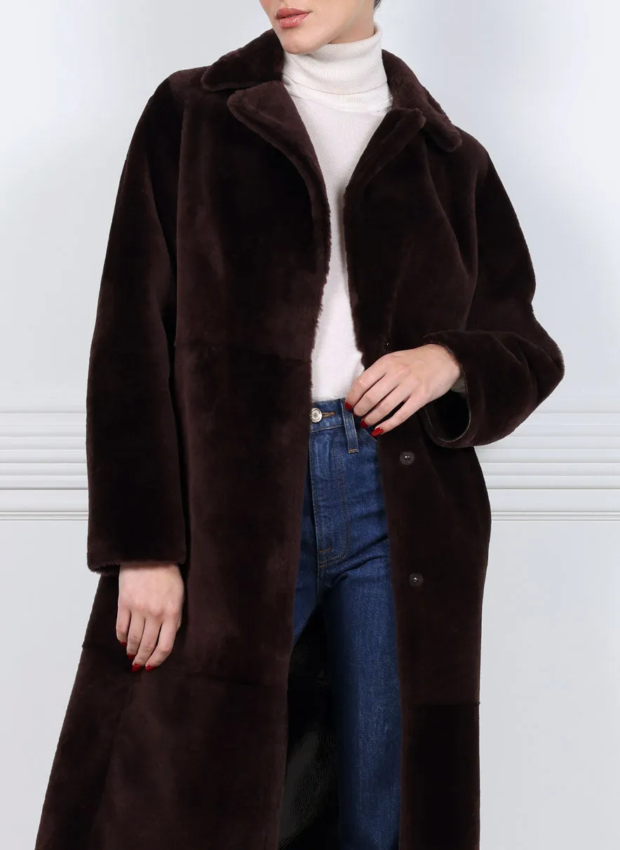 The Ketty Shearling Coat sold by Pologeorgis product image thumbnail 3