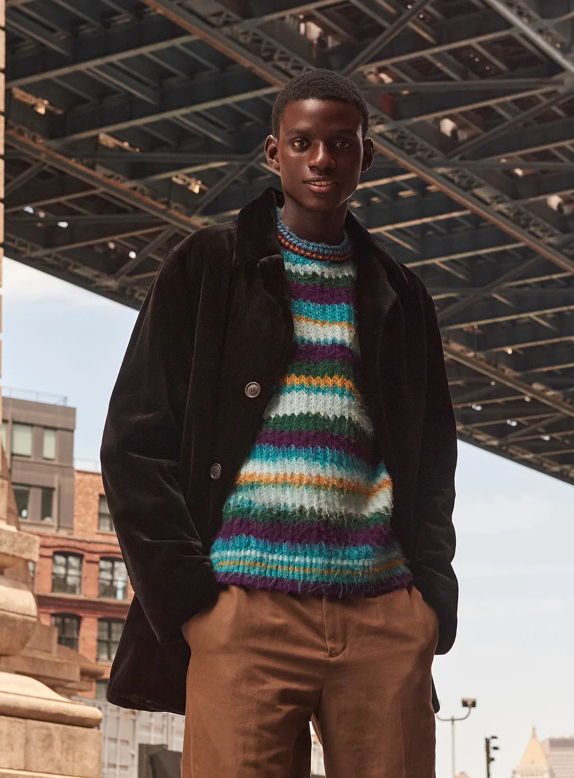 Mens Sheared Mink Fur Blazer sold by Pologeorgis