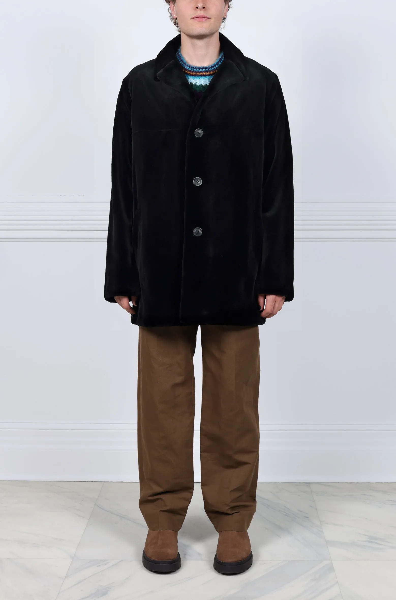 Mens Sheared Mink Fur Blazer sold by Pologeorgis product image thumbnail 3