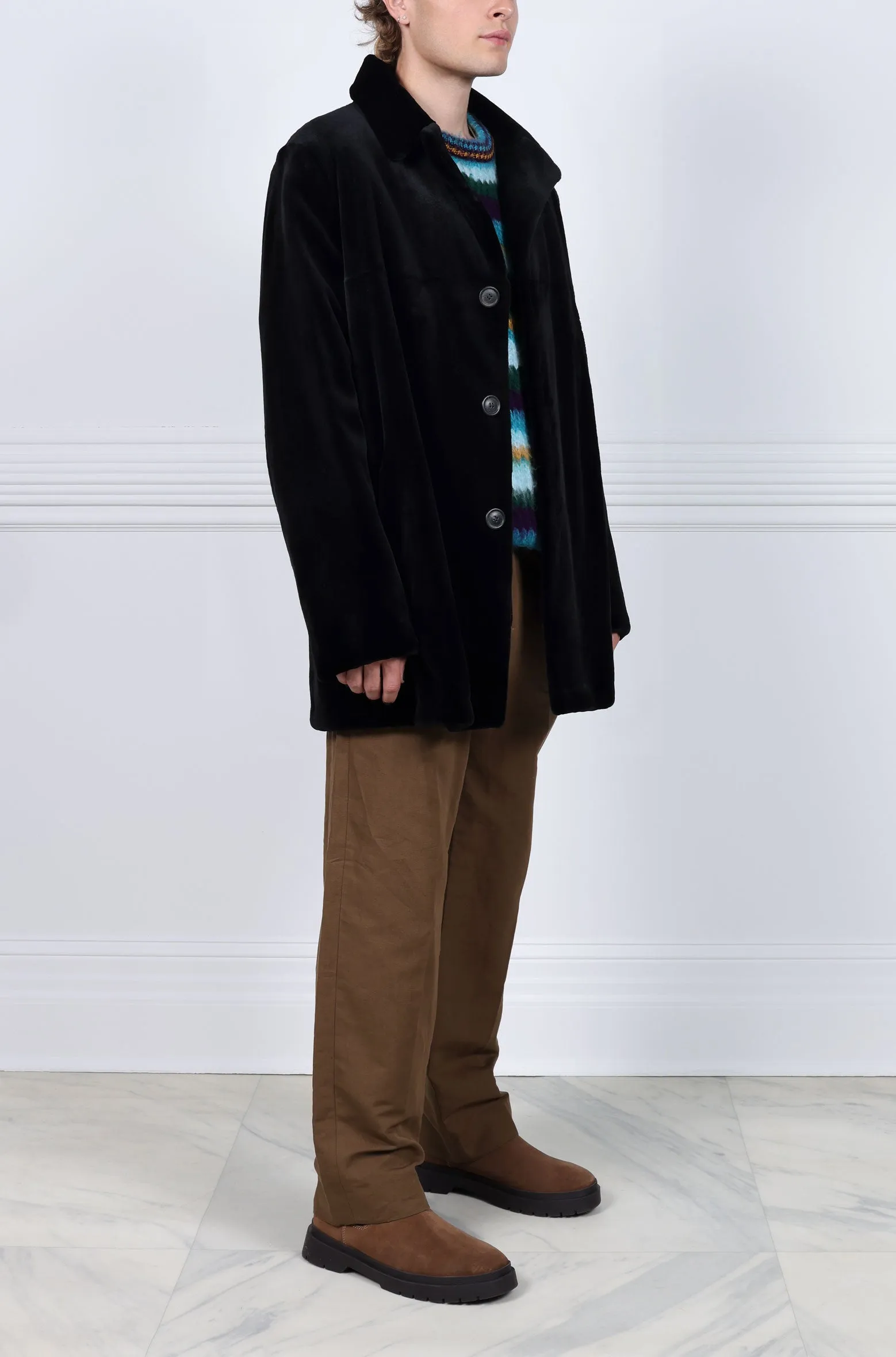 Mens Sheared Mink Fur Blazer sold by Pologeorgis product image thumbnail 4