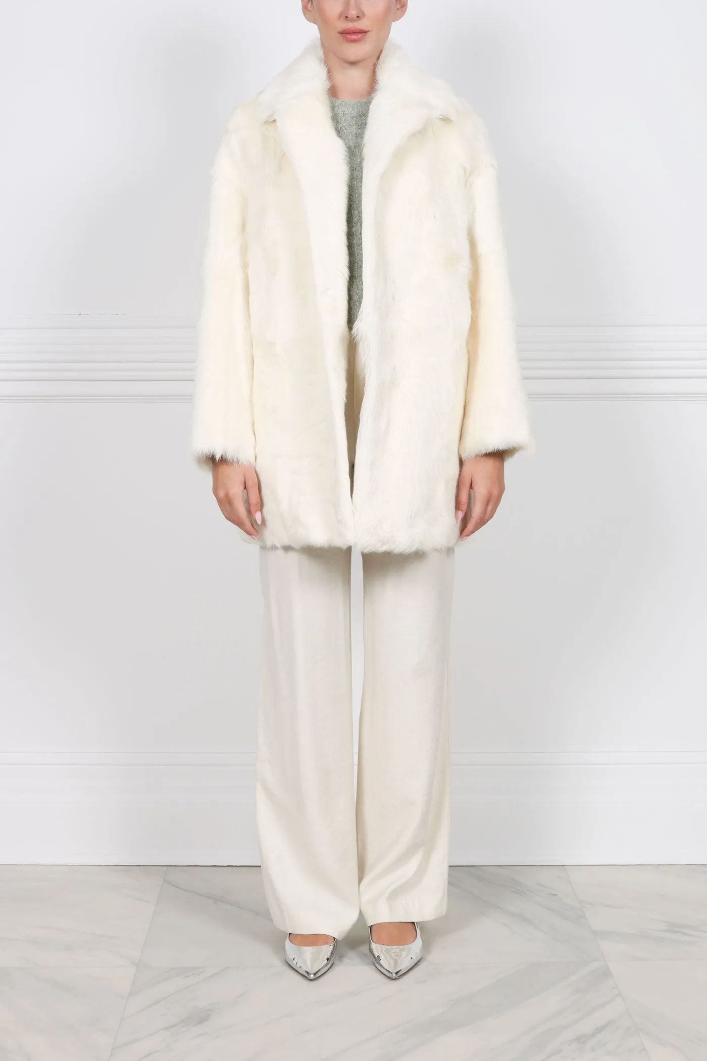 The Renee Oversized Shearling Coat sold by Pologeorgis product image thumbnail 2