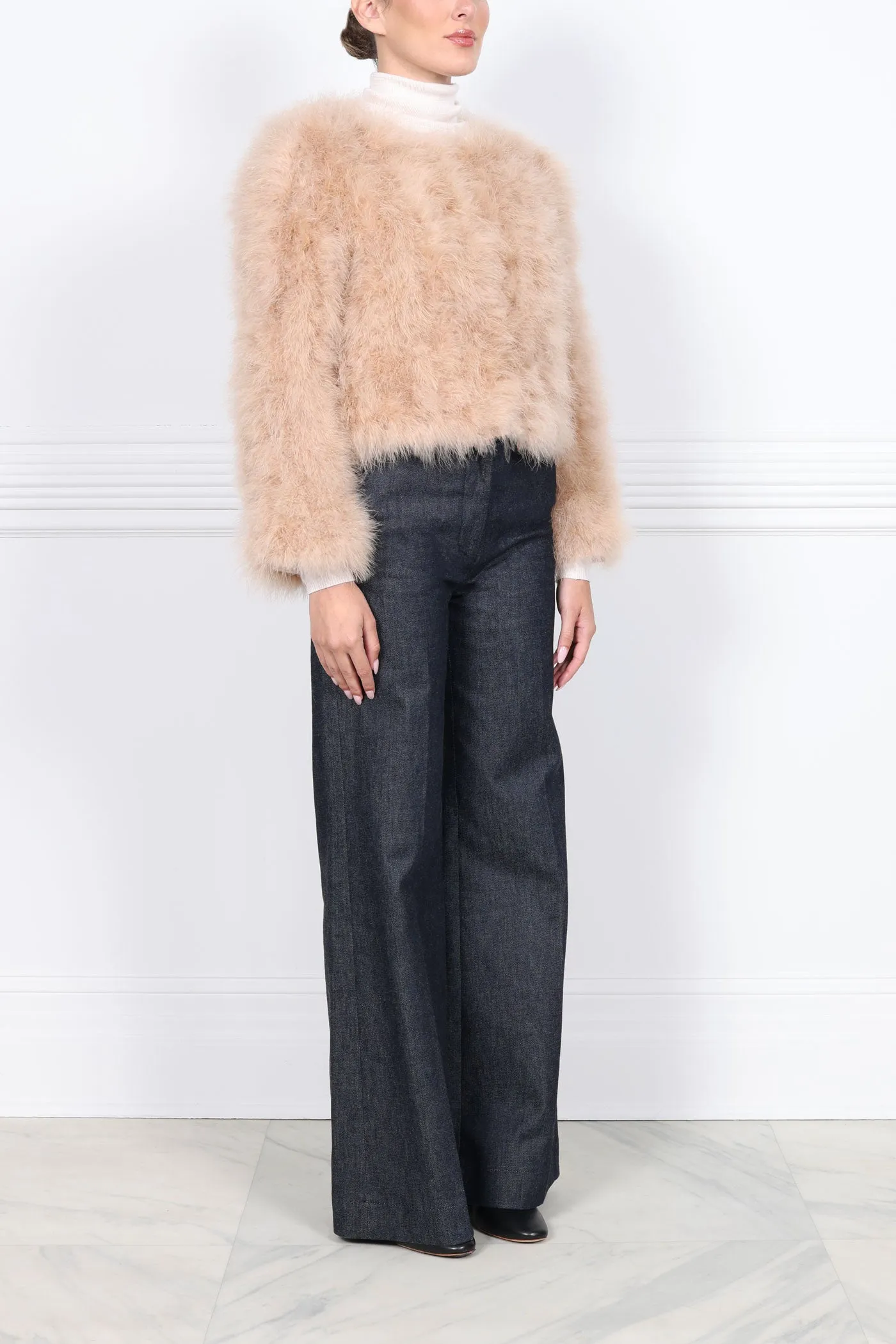 The Taylor Feather Jacket sold by Pologeorgis product image thumbnail 5