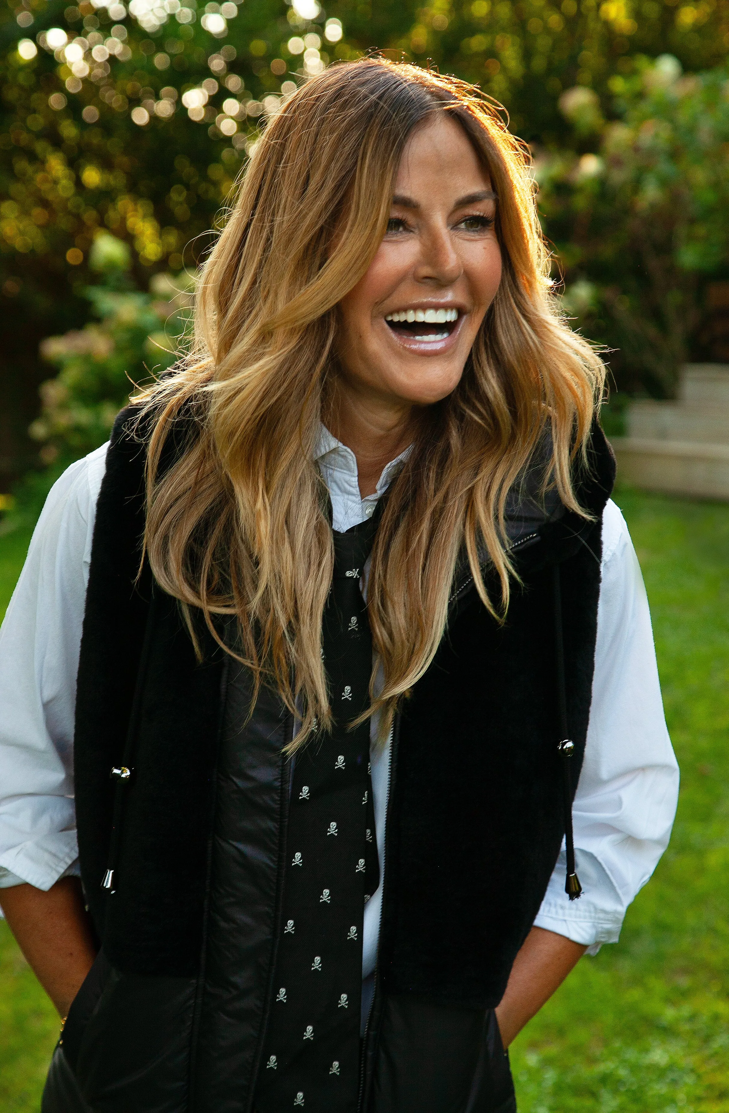 The BC Hooded Shearling Puffer Vest sold by Pologeorgis product image thumbnail 2