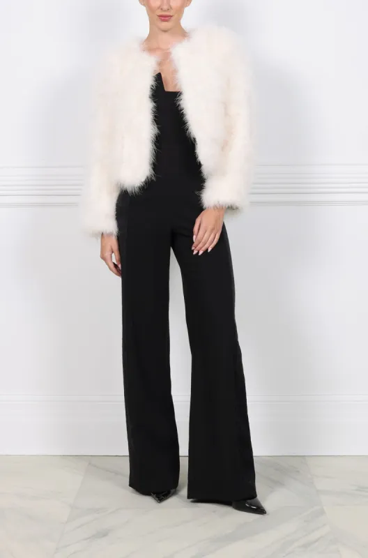 The Anna Feather Jacket sold by Pologeorgis