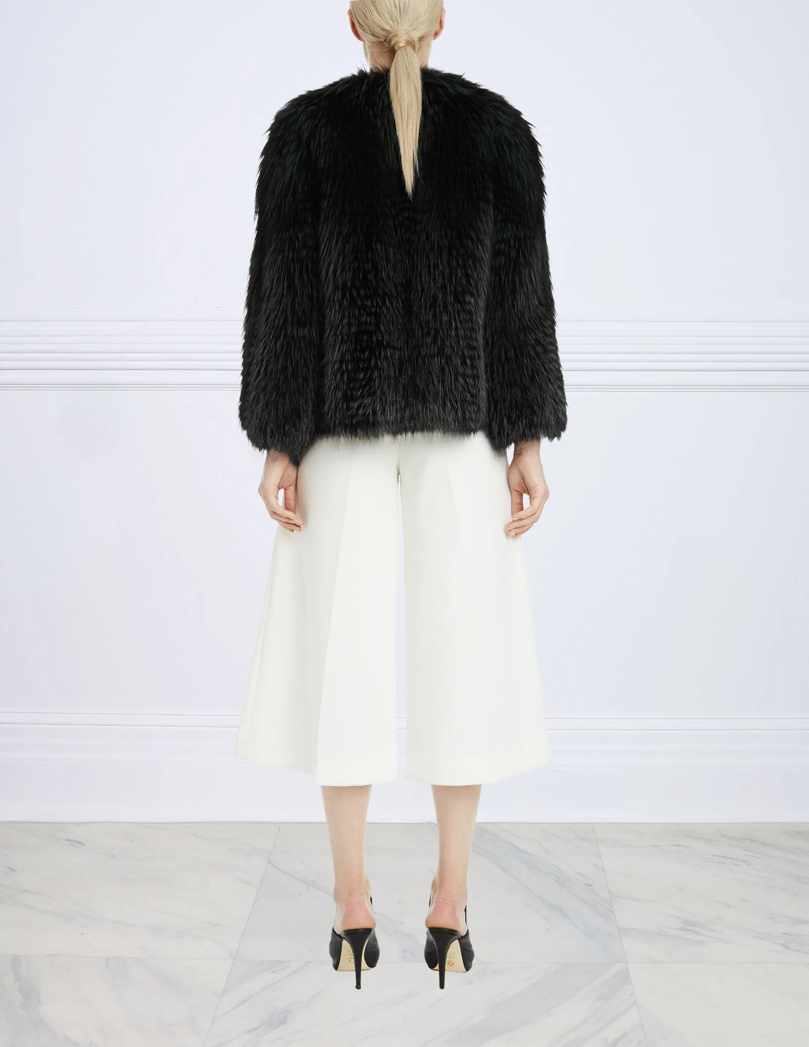 The Andrea Fox Fur Jacket sold by Pologeorgis product image thumbnail 2