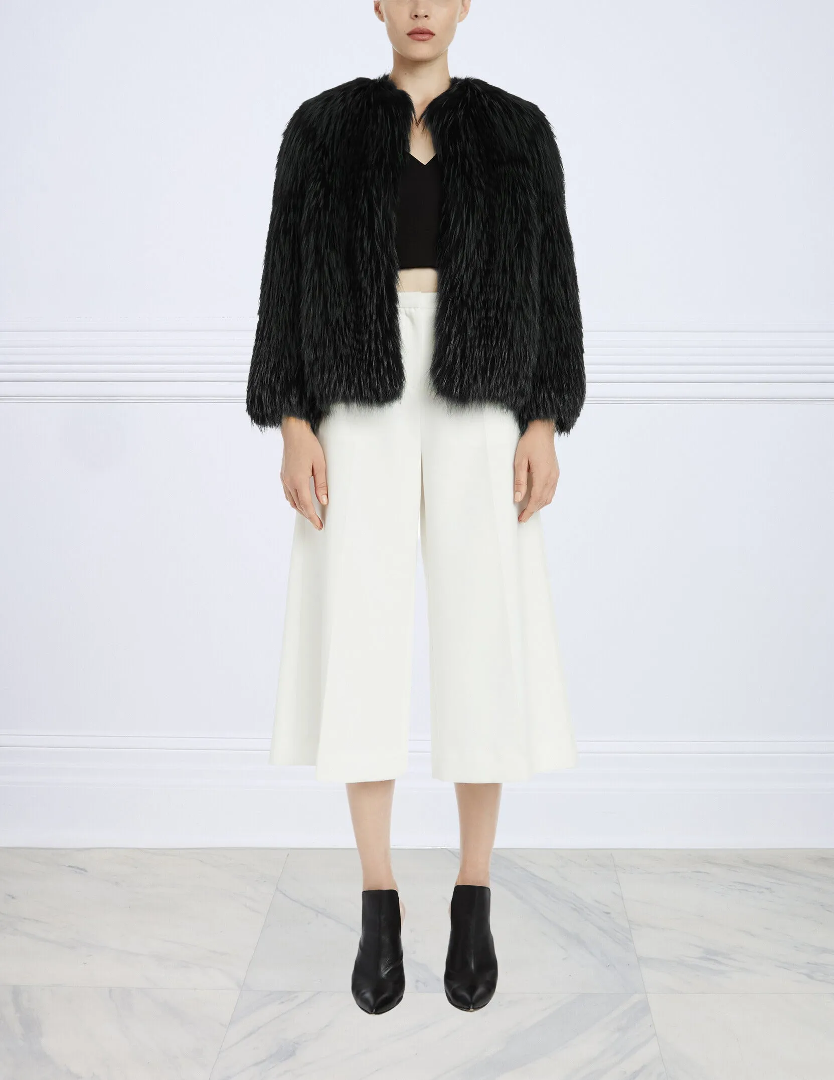 The Andrea Fox Fur Jacket sold by Pologeorgis
