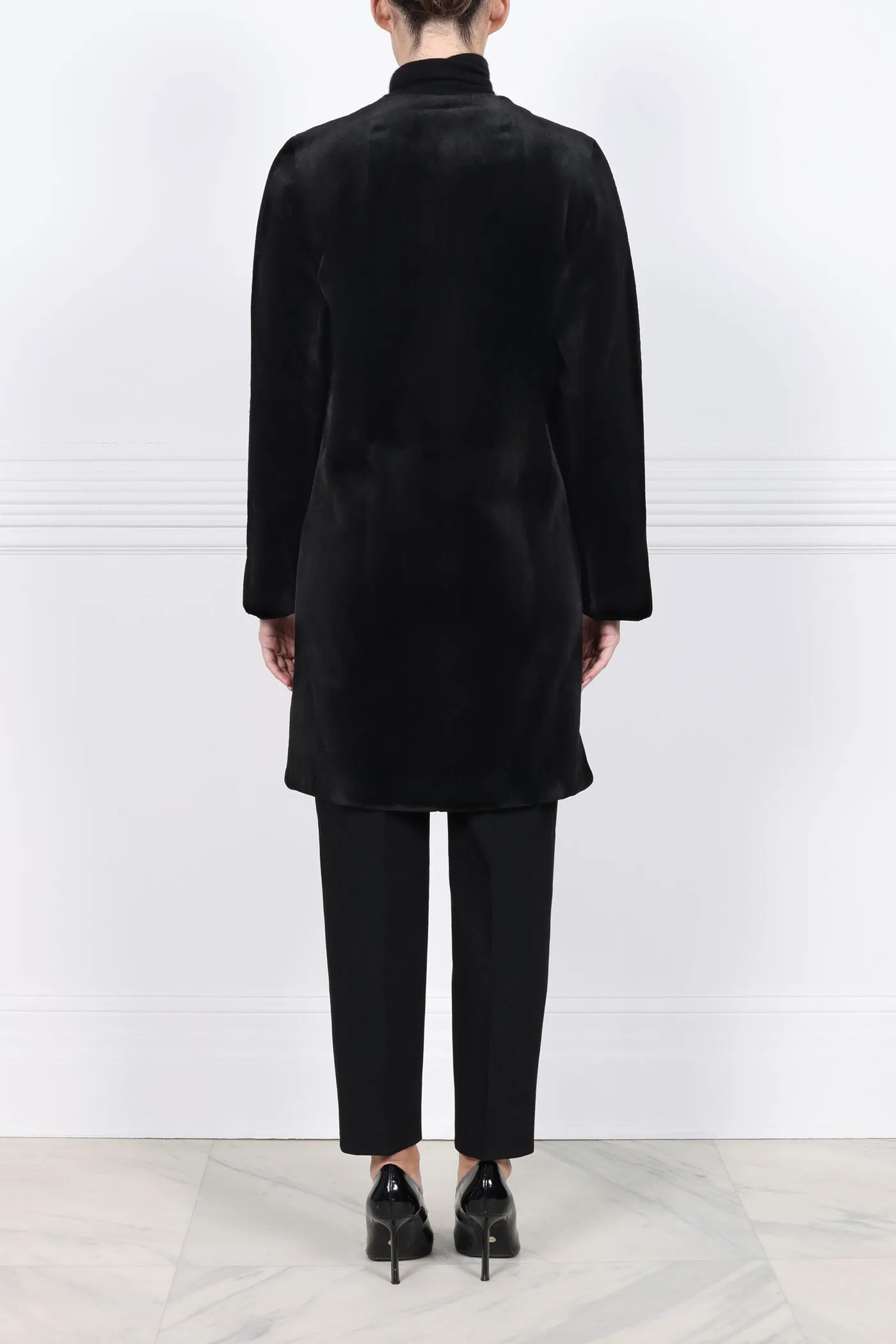 The River Cross Mink and Sheared Mink Coat sold by Pologeorgis product image thumbnail 3