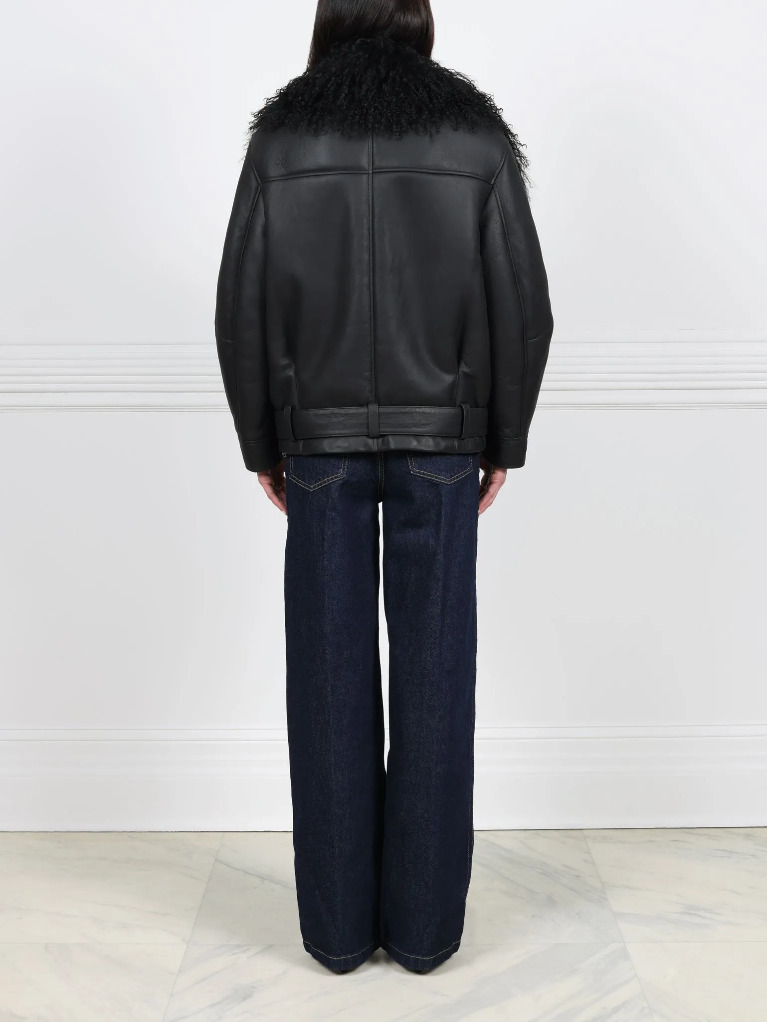 The MC Jacket with Long Hair Curly Trim sold by Pologeorgis product image thumbnail 4