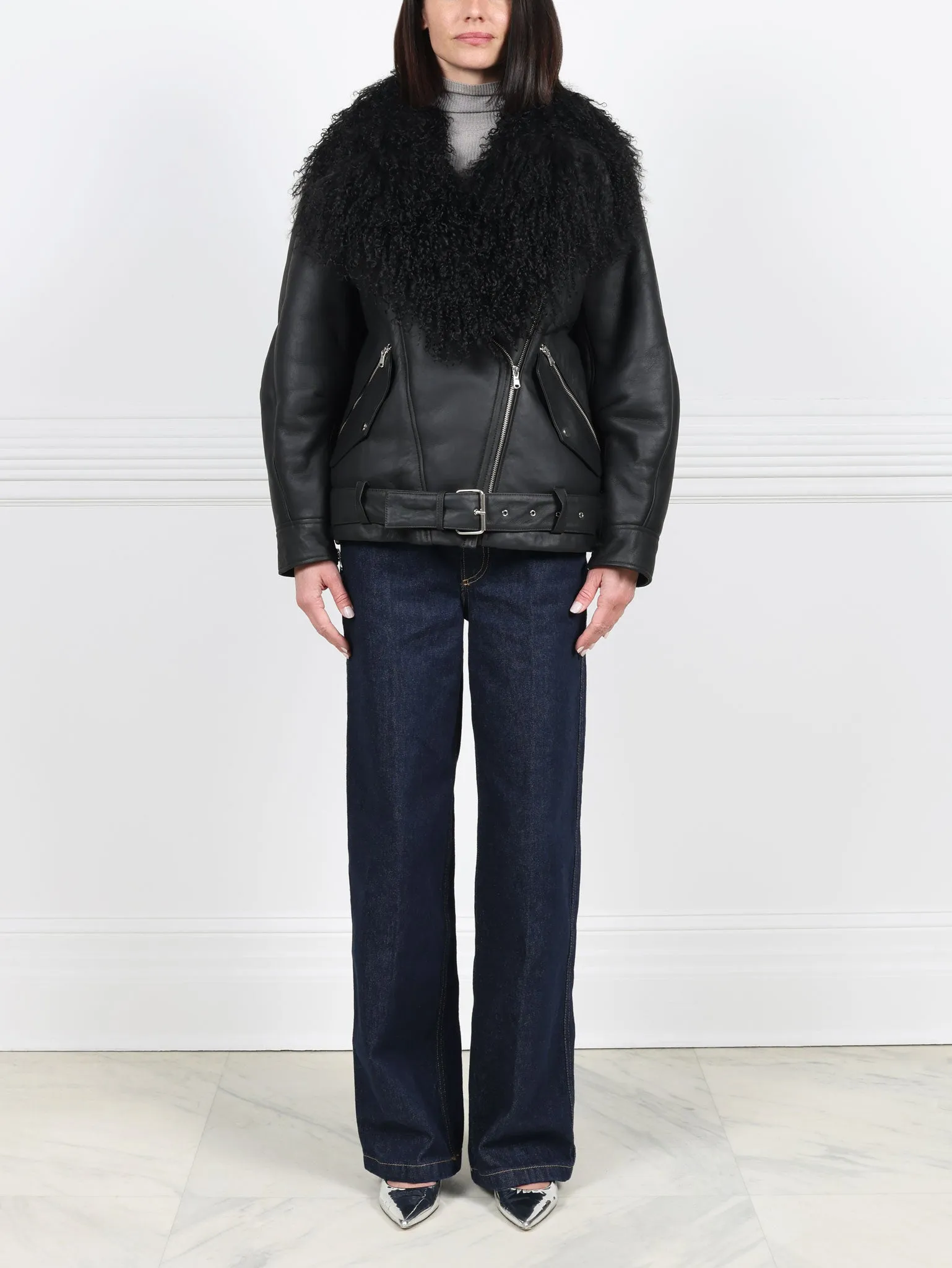 The MC Jacket with Long Hair Curly Trim sold by Pologeorgis product image thumbnail 2