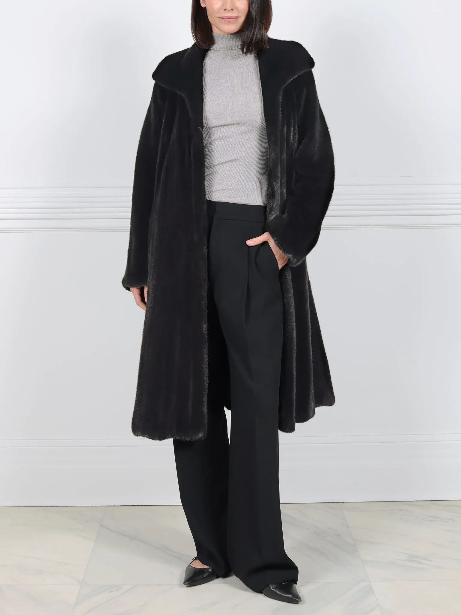 The Trumpet Mink Coat sold by Pologeorgis product image thumbnail 3