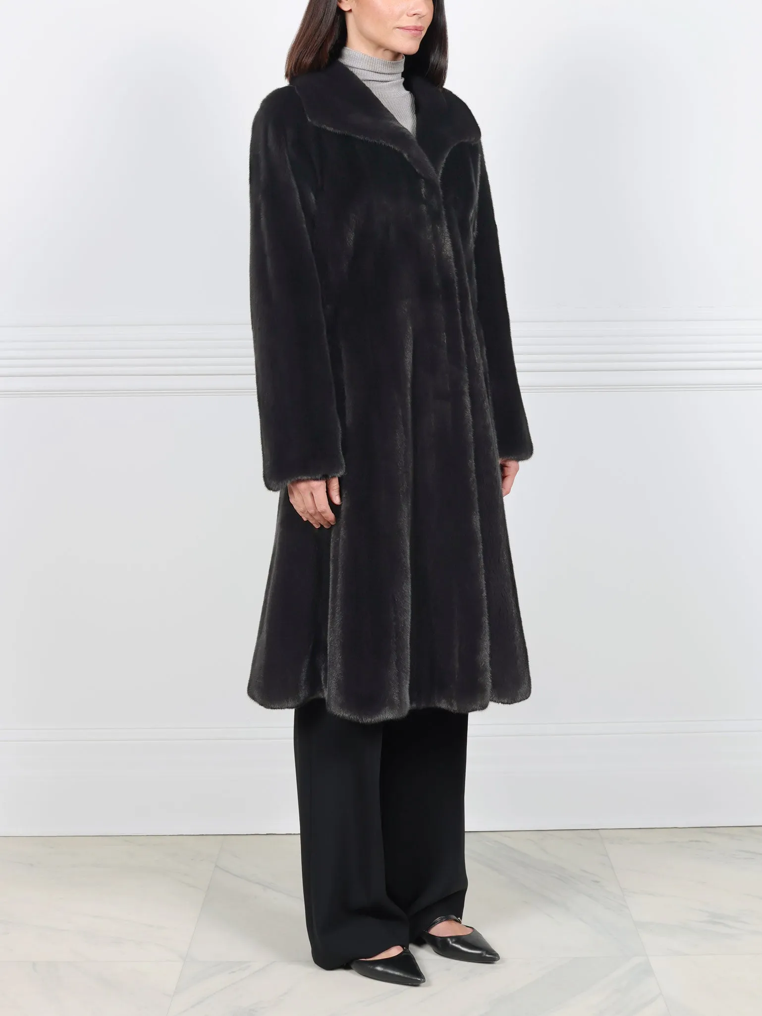 The Trumpet Mink Coat sold by Pologeorgis product image thumbnail 5