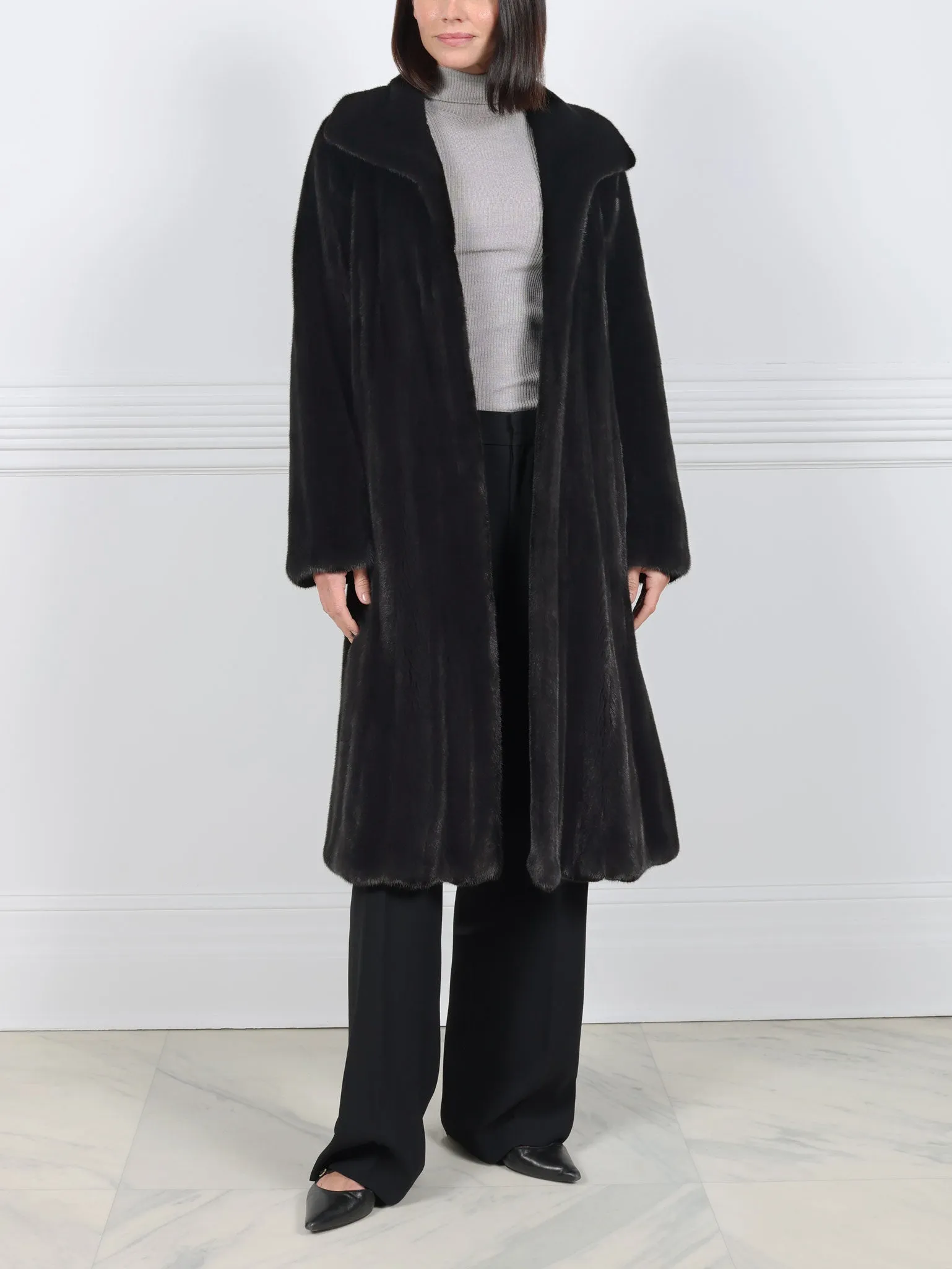 The Trumpet Mink Coat sold by Pologeorgis product image thumbnail 2