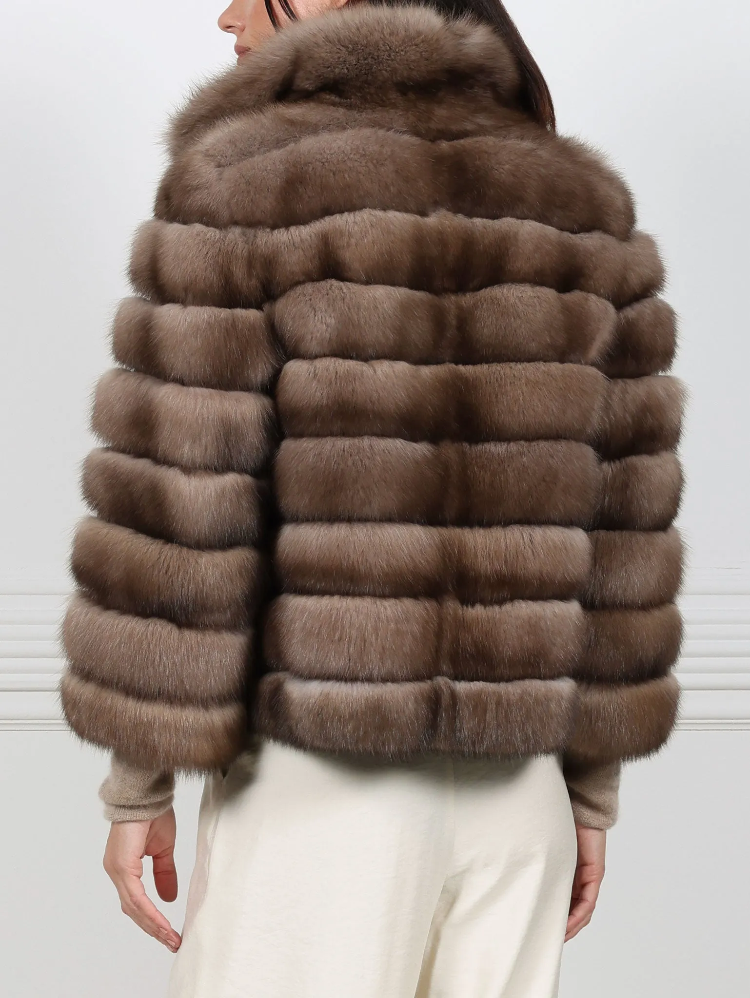 The Gemma Sable Fur Jacket sold by Pologeorgis product image thumbnail 4