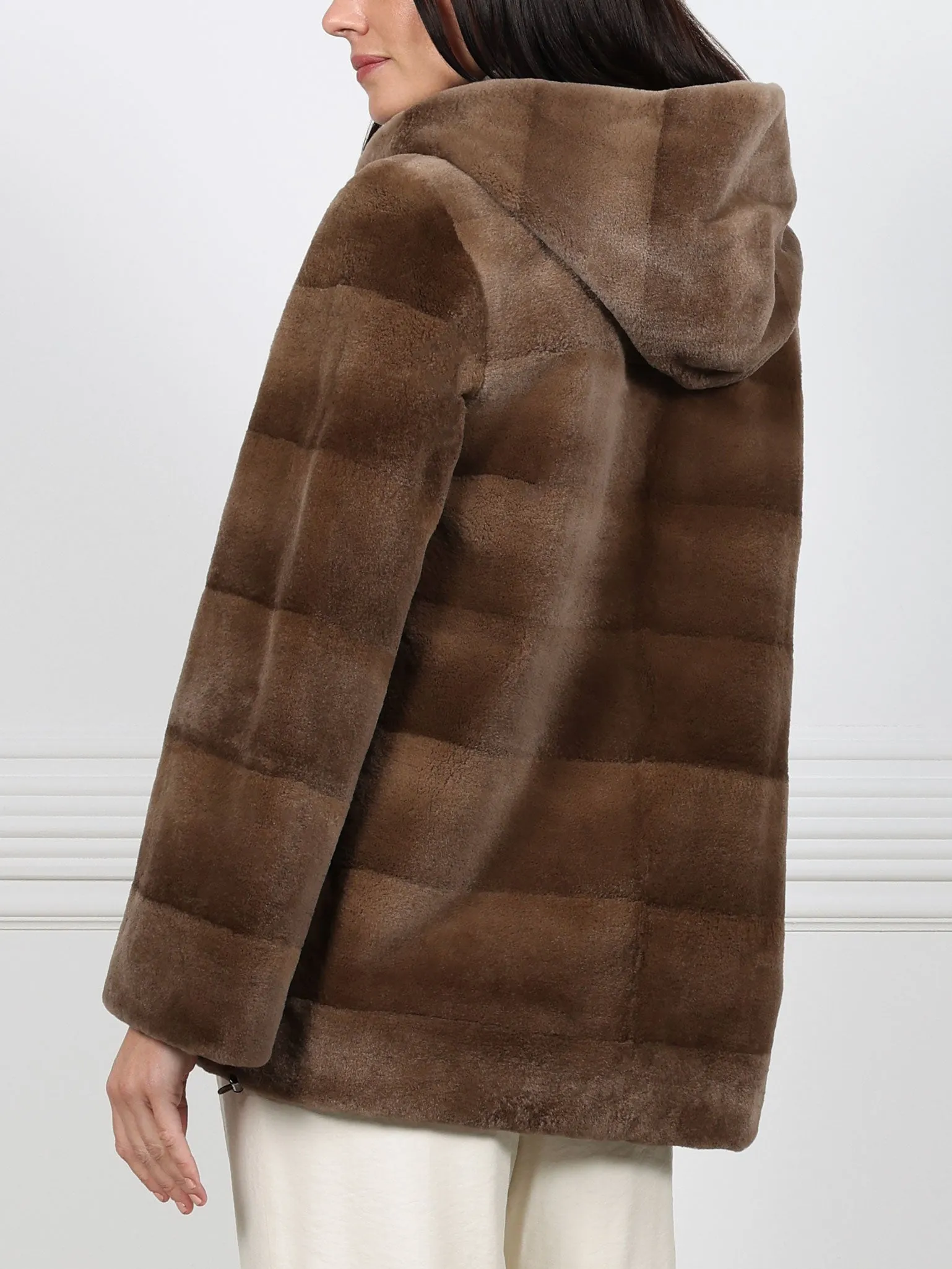 The Emma Sheared Mink Jacket sold by Pologeorgis product image thumbnail 2