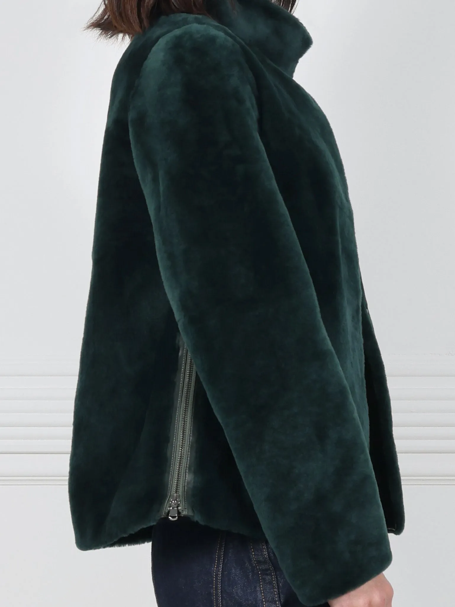 The Elaine Shearling Jacket sold by Pologeorgis product image thumbnail 2