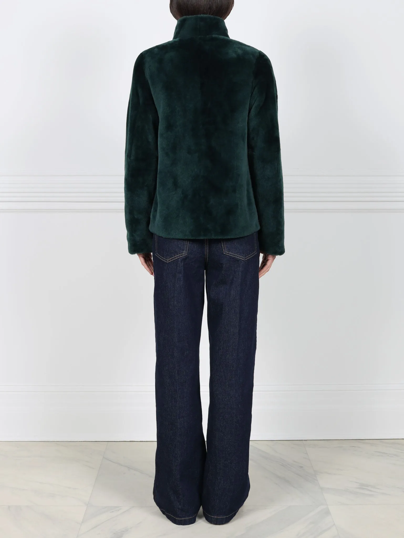 The Elaine Shearling Jacket sold by Pologeorgis product image thumbnail 5