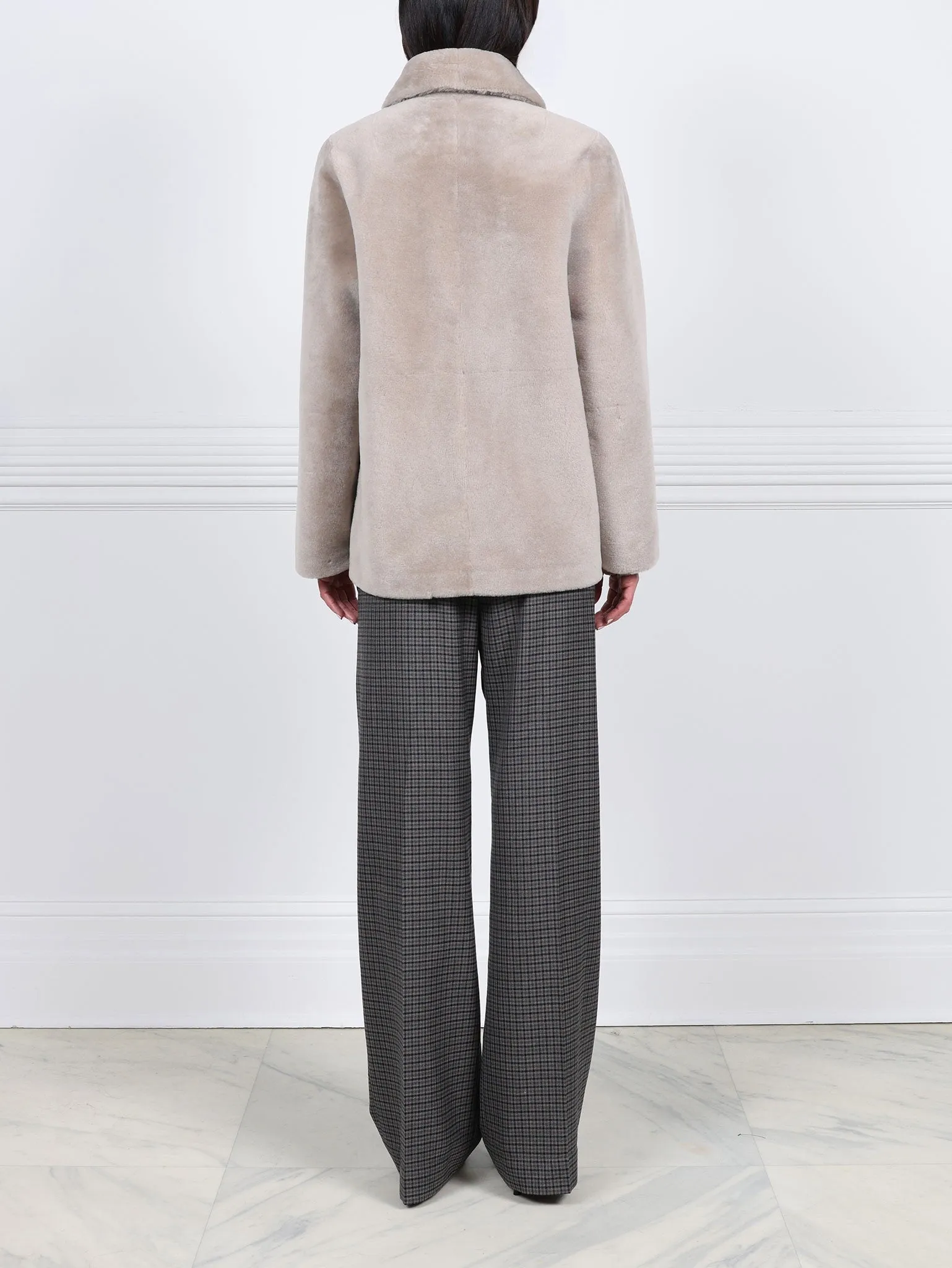 The Skye Shearling Jacket sold by Pologeorgis product image thumbnail 3