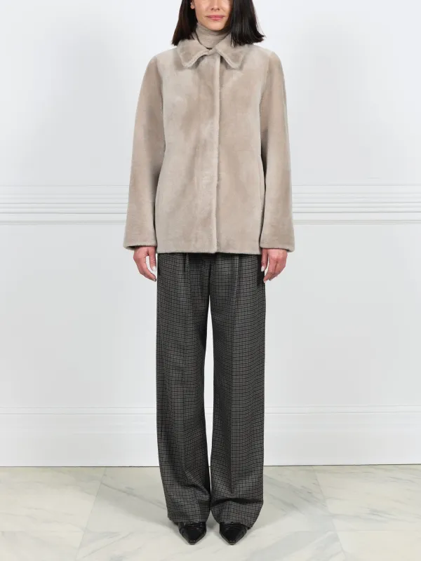 The Skye Shearling Jacket sold by Pologeorgis