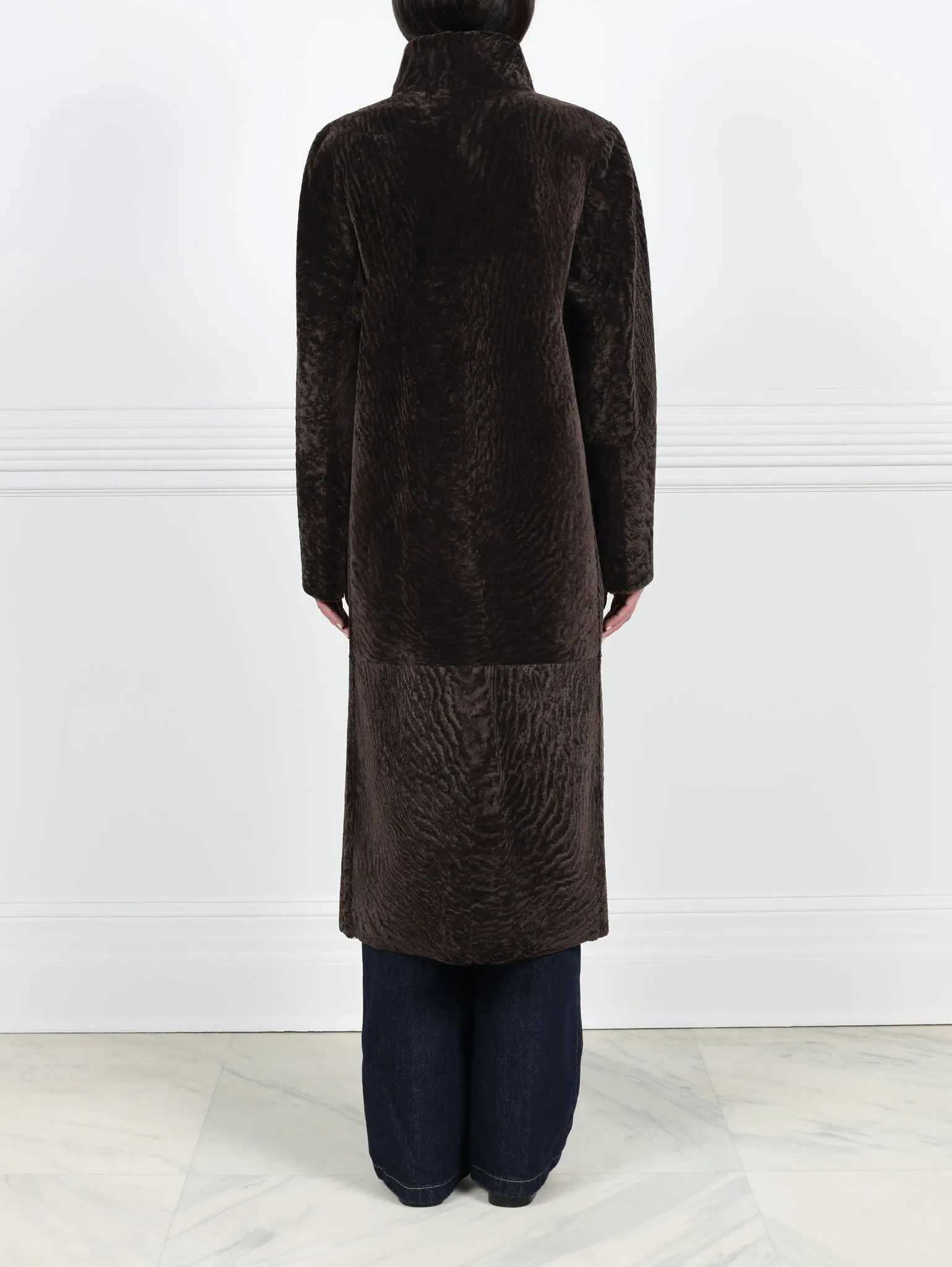 The Cleo Reversible Shearling Coat sold by Pologeorgis product image thumbnail 5