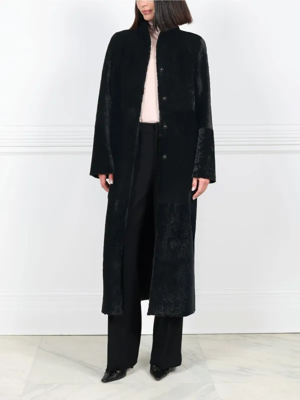 The Cleopatra Shearling Coat sold by Pologeorgis