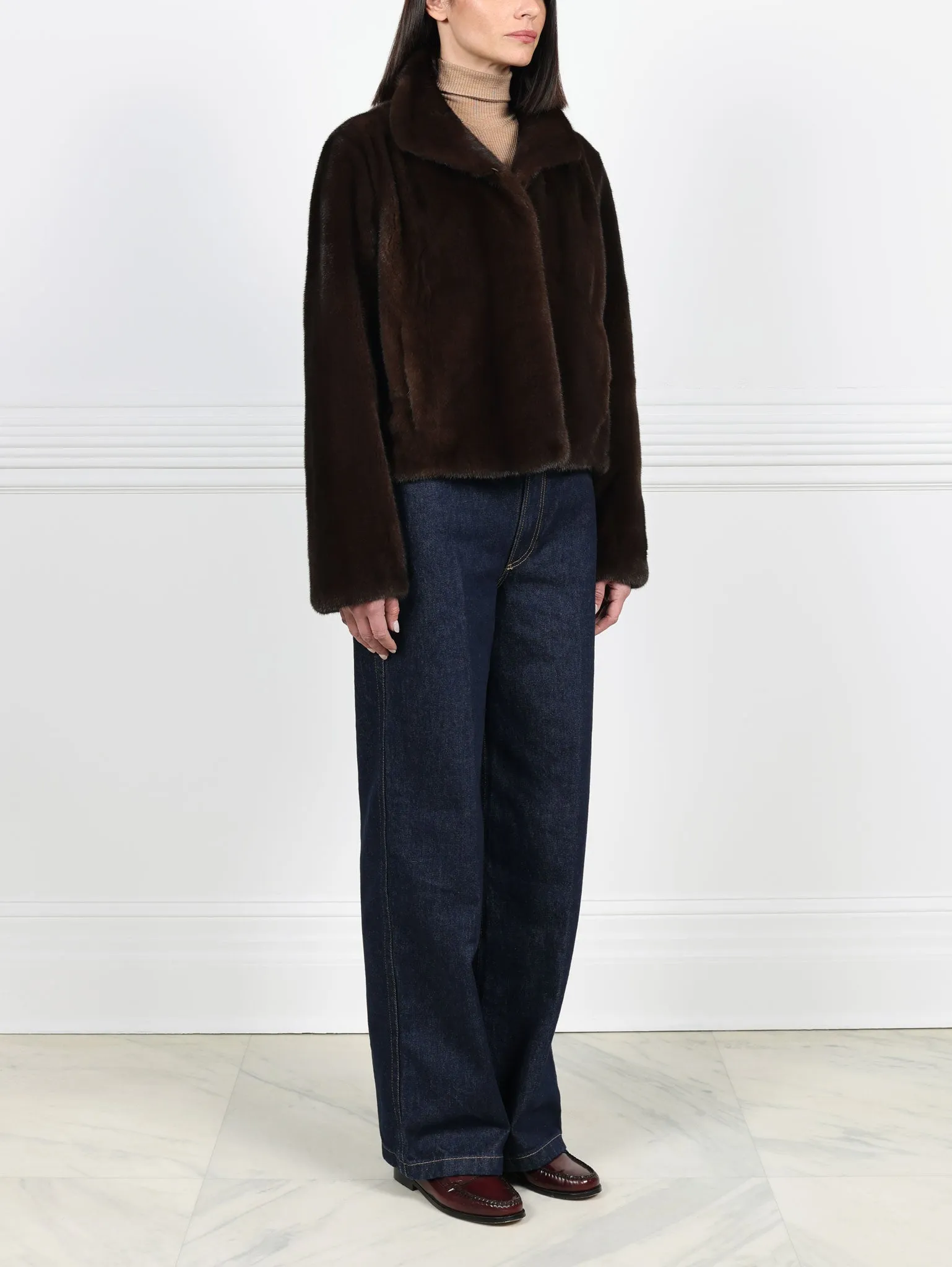 The Briar Mink Fur Jacket sold by Pologeorgis product image thumbnail 4