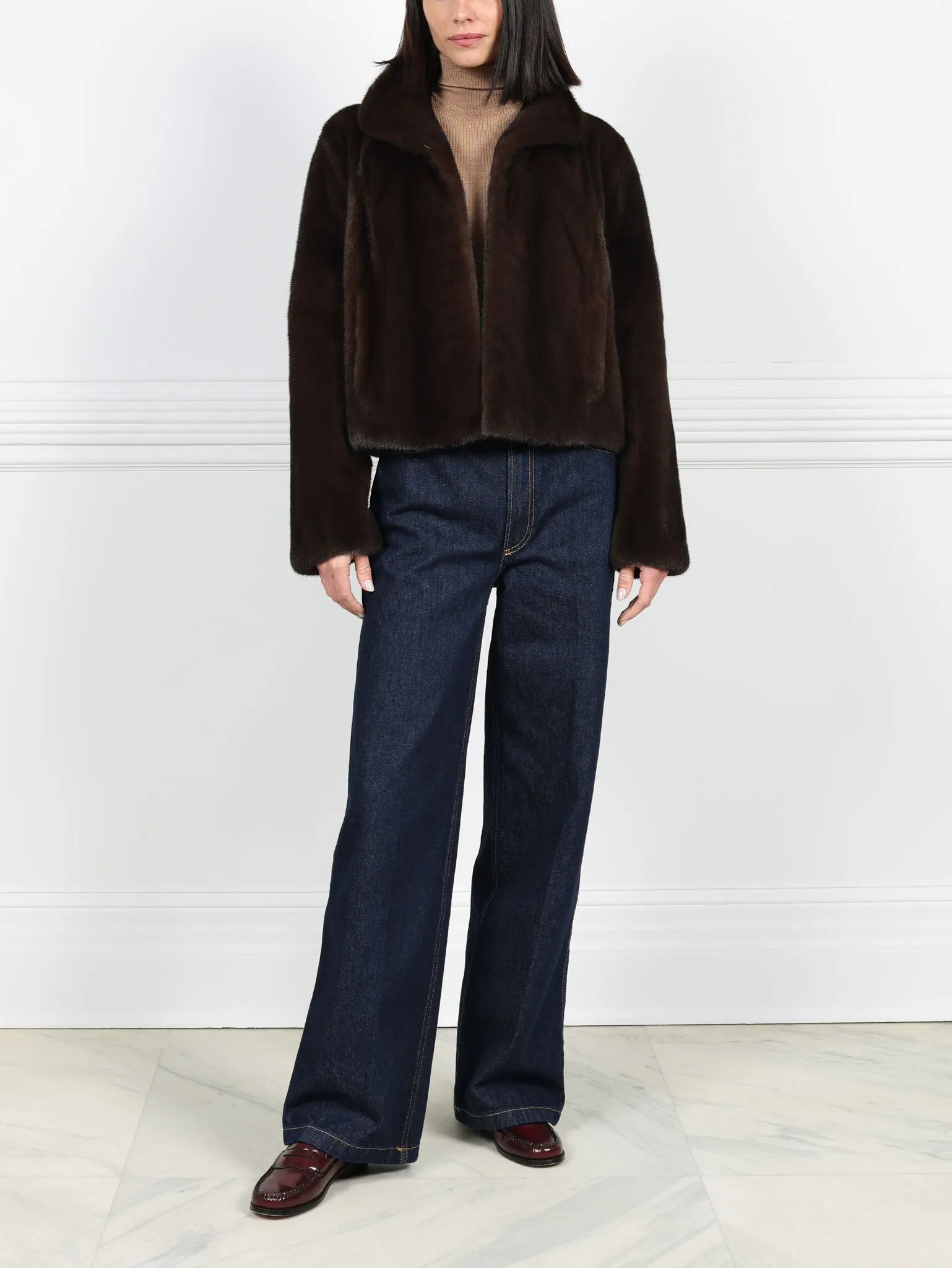 The Briar Mink Fur Jacket sold by Pologeorgis product image thumbnail 2