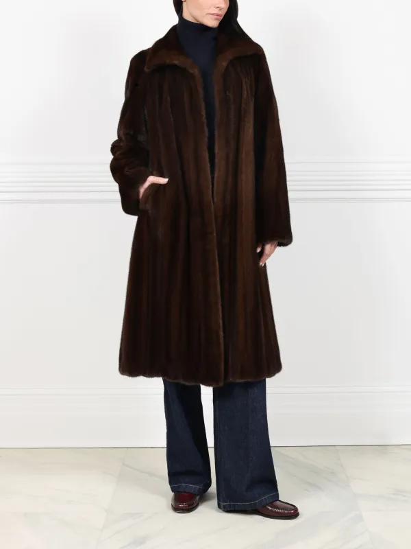 The Maria Mink Fur Coat sold by Pologeorgis