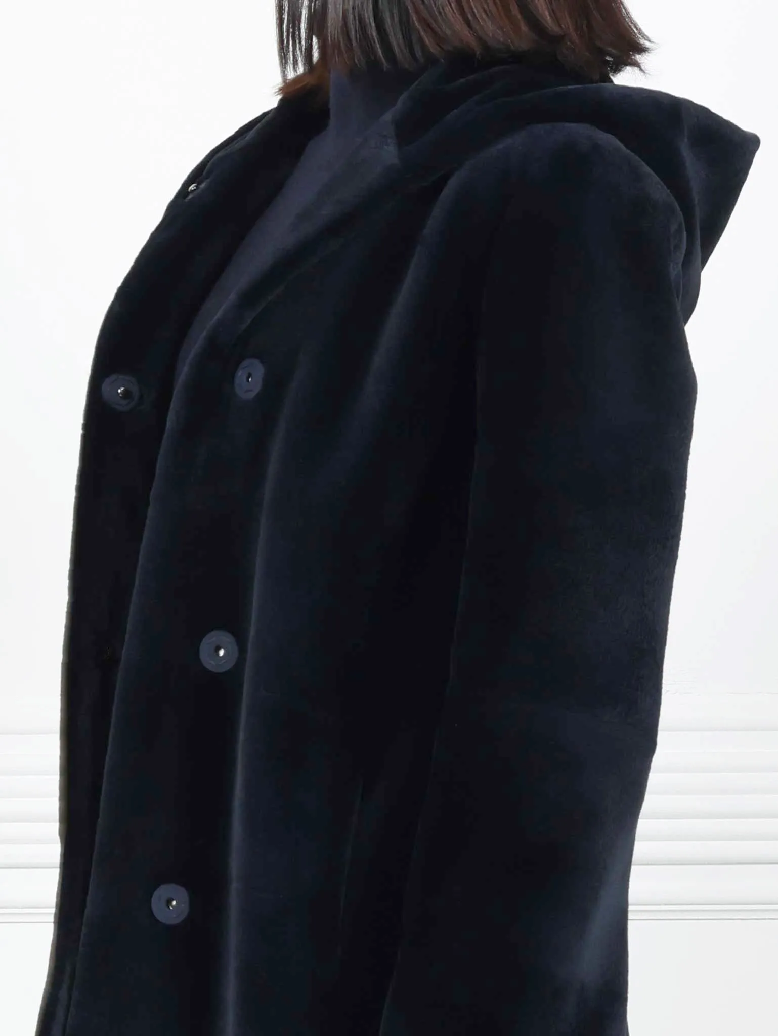 The Constance Sheared Mink Fur Jacket sold by Pologeorgis product image thumbnail 2