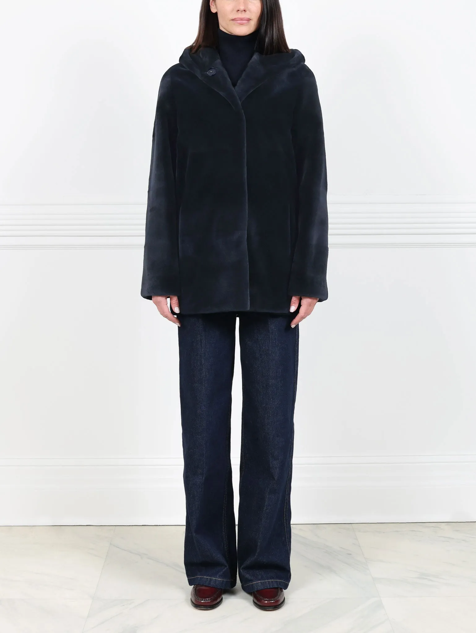 The Constance Sheared Mink Fur Jacket sold by Pologeorgis product image thumbnail 4