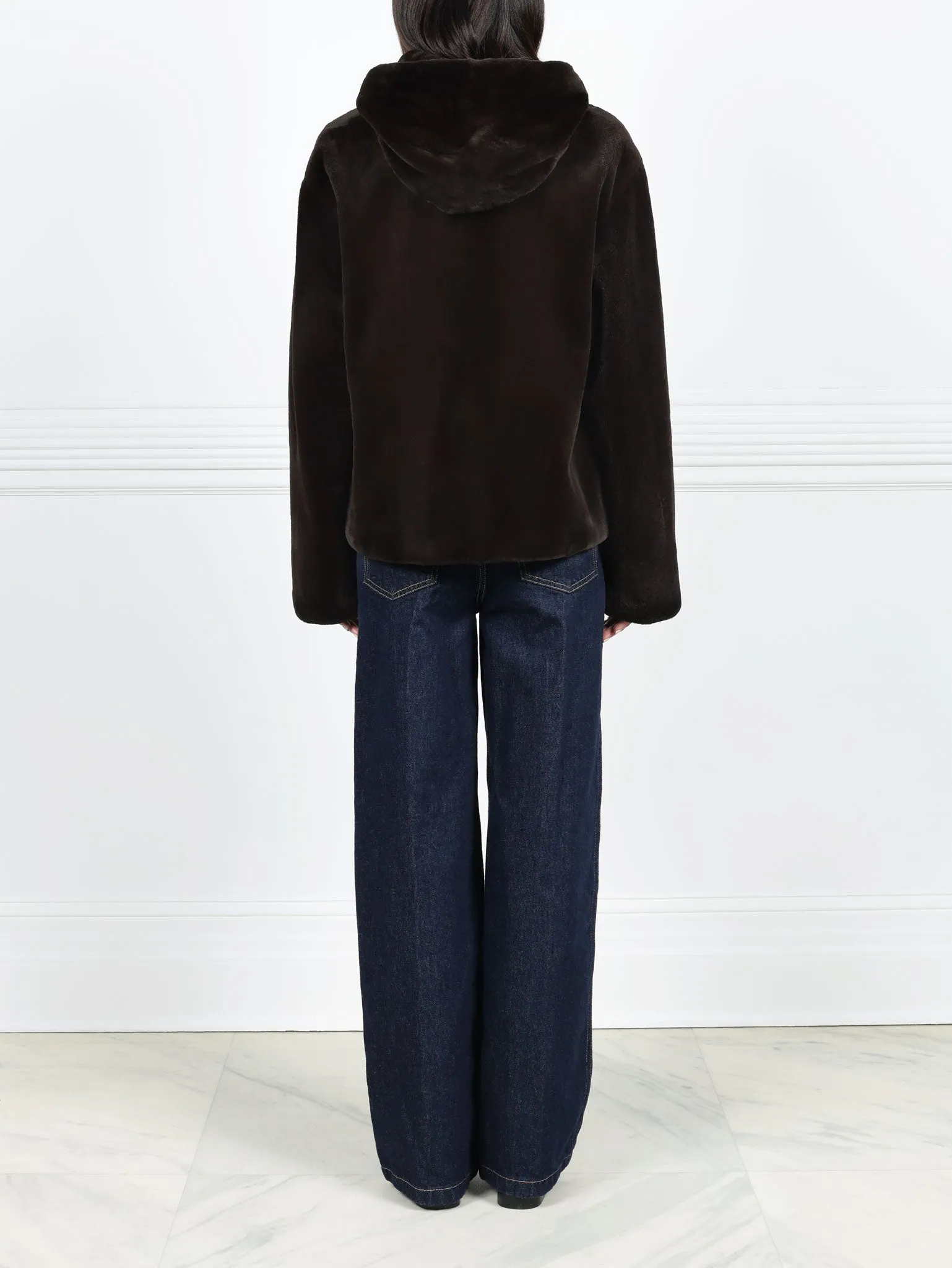 The Dahlia Sheared Mink Fur Jacket sold by Pologeorgis product image thumbnail 4