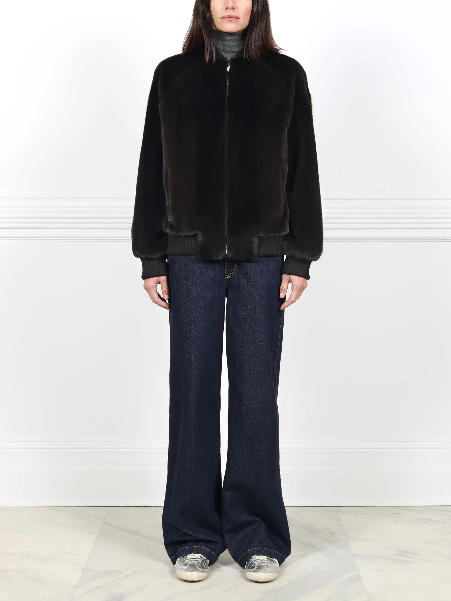 The Willard Mink Bomber Jacket sold by Pologeorgis product image thumbnail 4