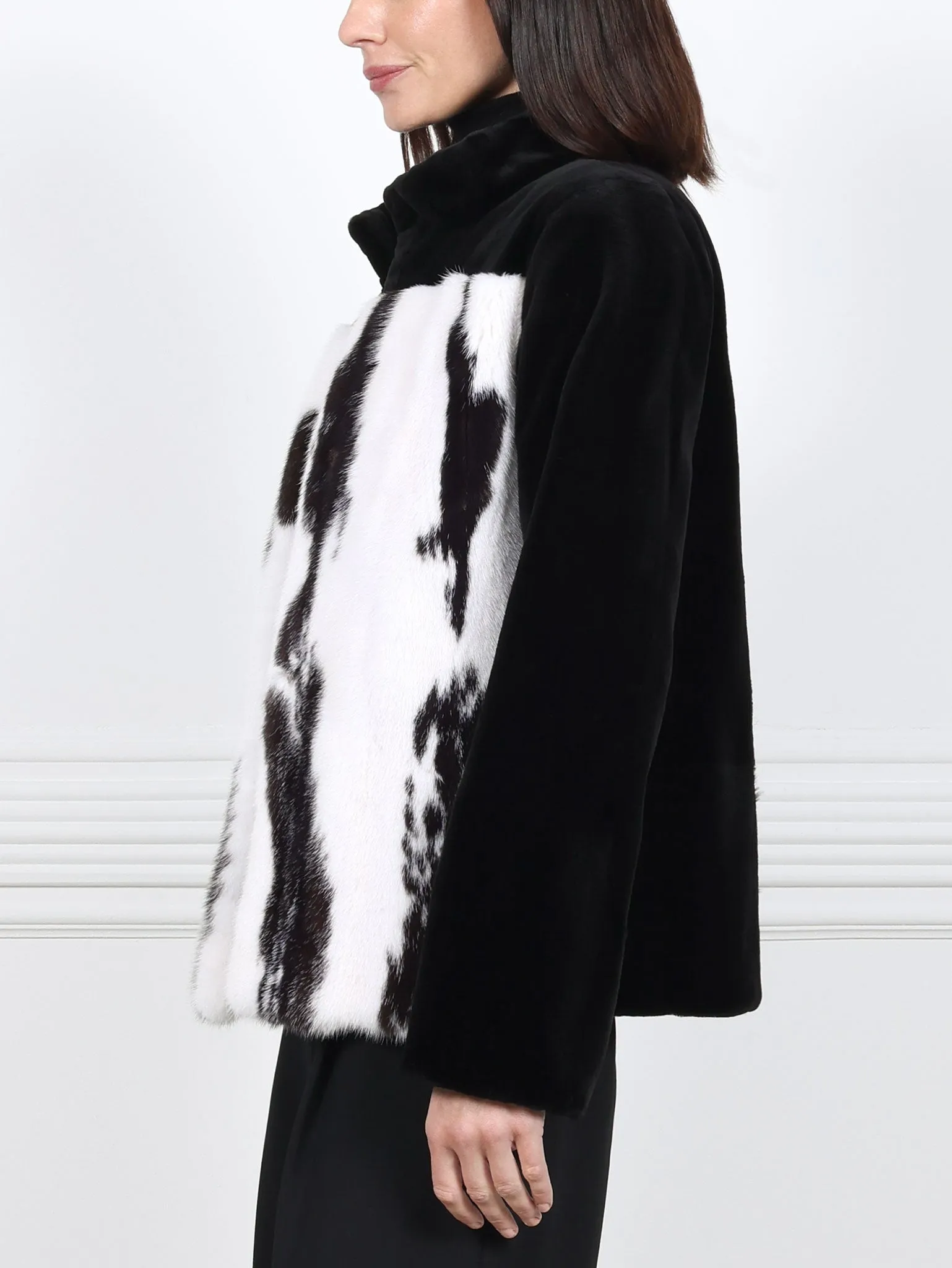 The River Cross Mink and Sheared Mink Jacket sold by Pologeorgis product image thumbnail 2