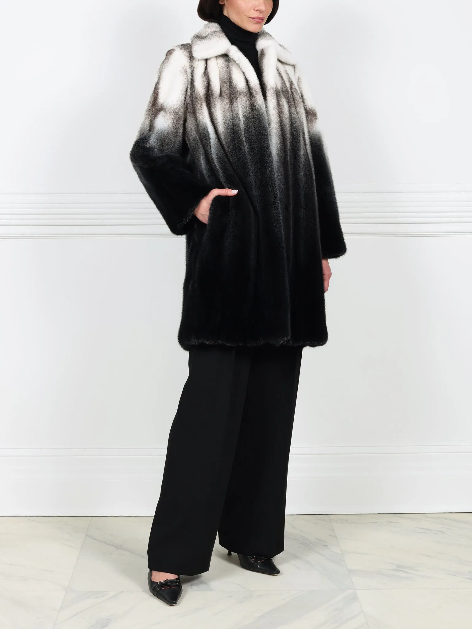 The Ombre Mink Coat sold by Pologeorgis product image thumbnail 4