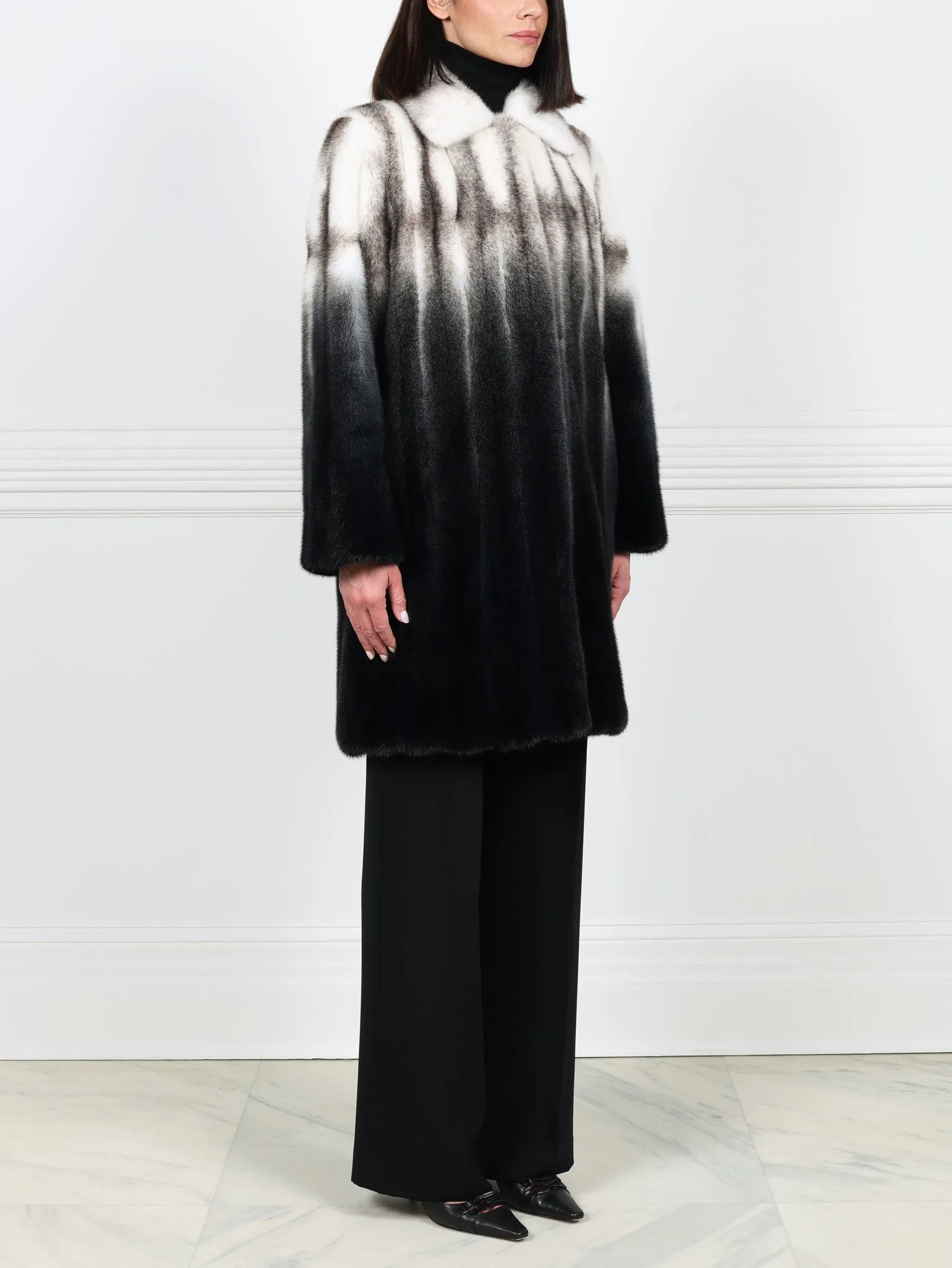 The Ombre Mink Coat sold by Pologeorgis product image thumbnail 2