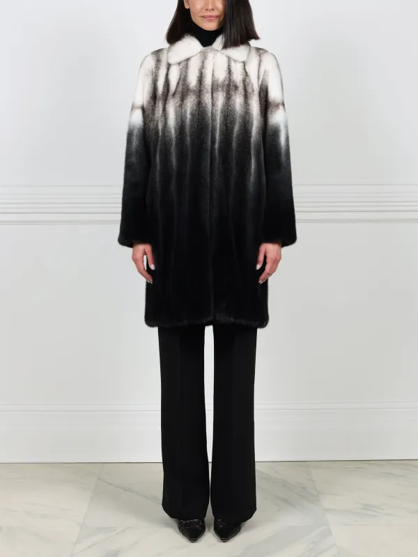 The Ombre Mink Coat sold by Pologeorgis